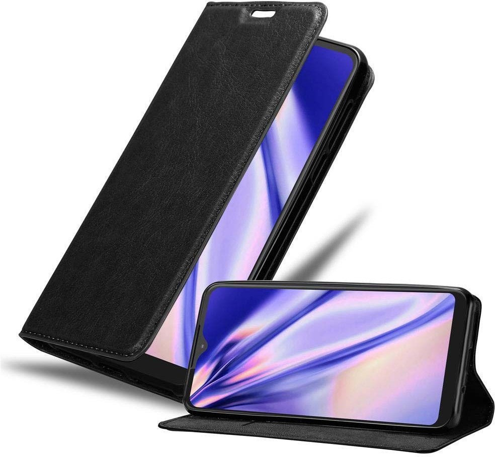 Zdjęcia - Etui Cadorabo   do Motorola MOTO G8 PLUS z czarnym etui na telefon komórkowy z magnetycznym zamknięciem 