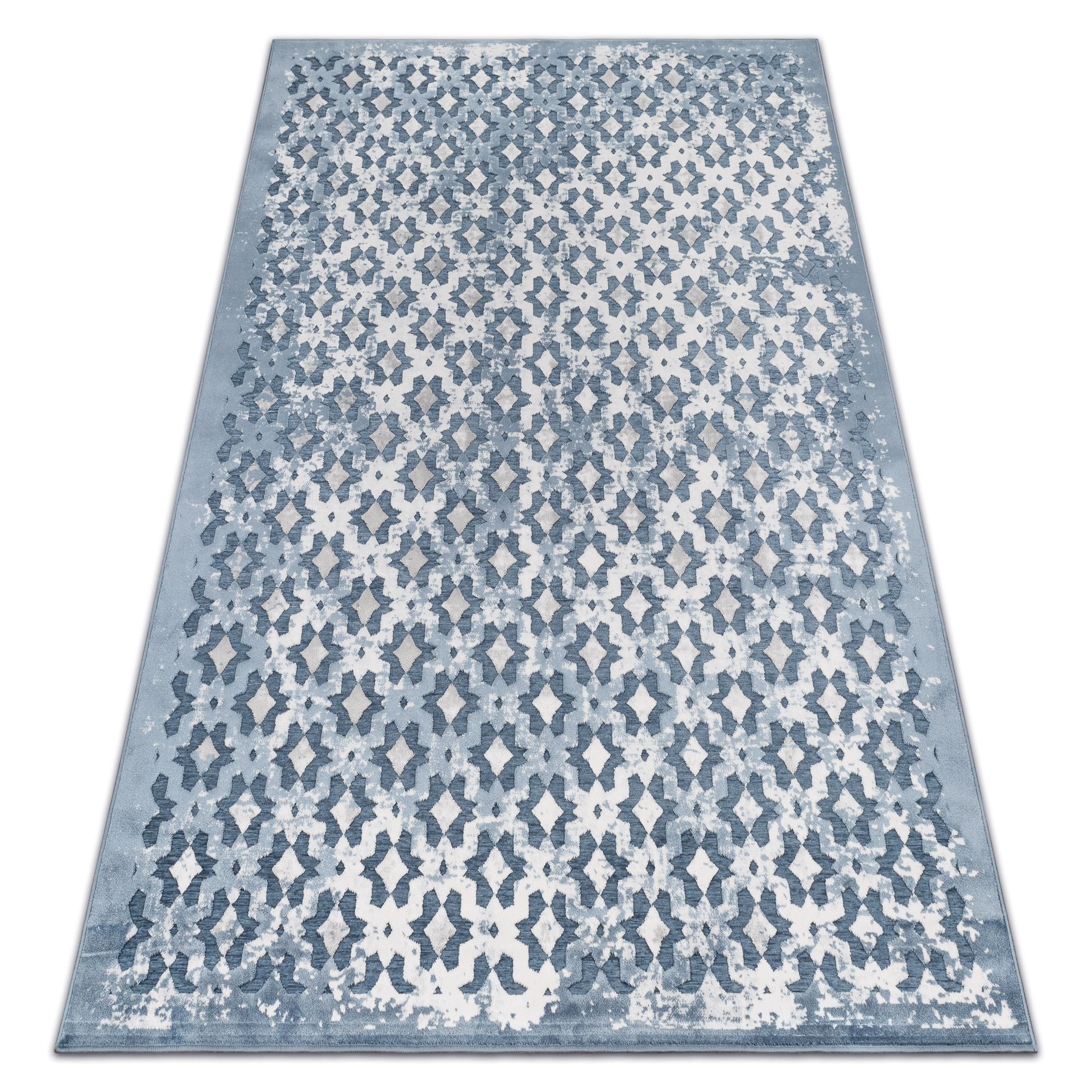 Dywan AKRYL YAZZ 7006 ORIENT niebieski 133x190 cm