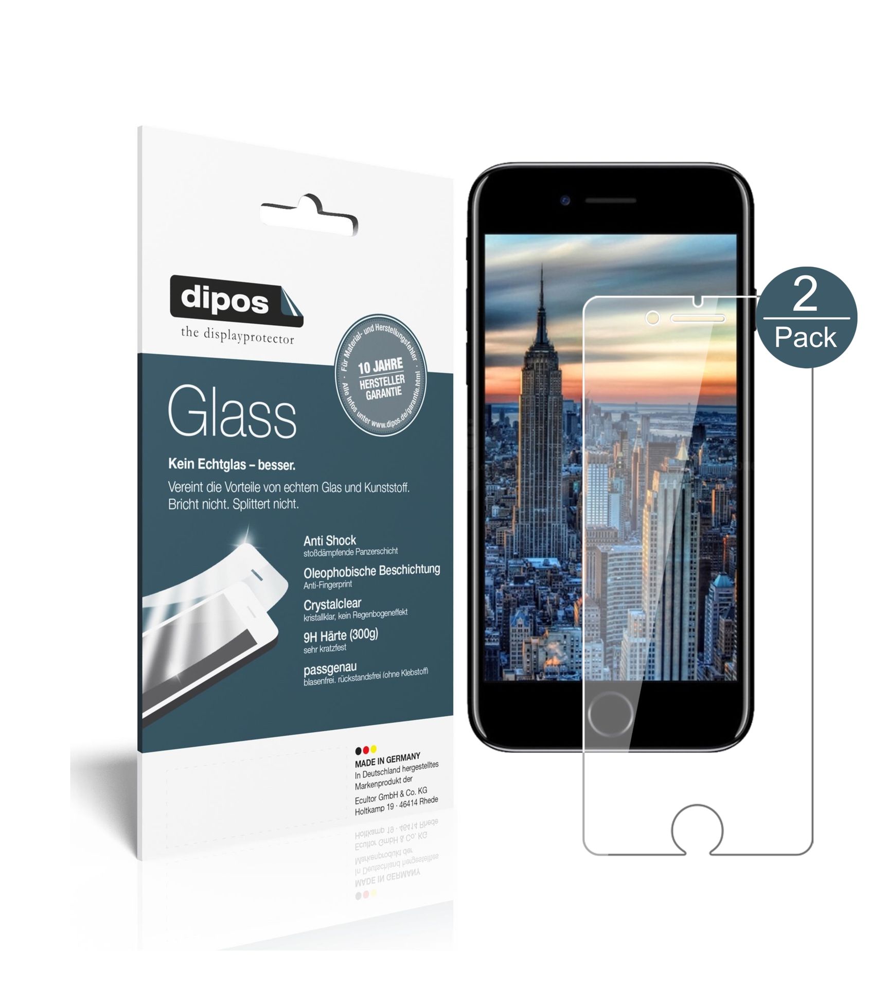 Folia ochronna na ekran Apple iPhone SE 2 Anti-Shock 9H
