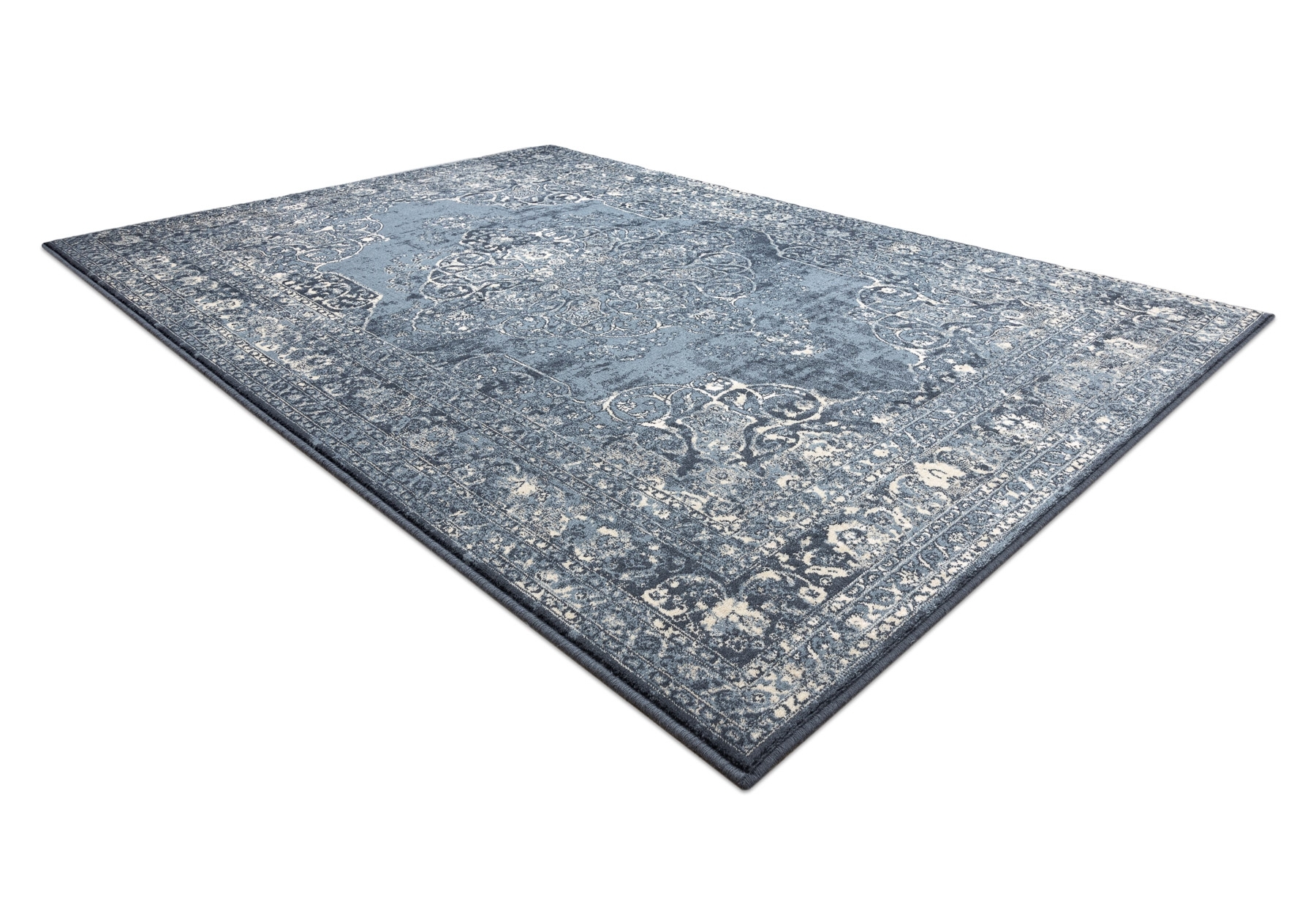 Dywan NAIN Rozeta vintage 7599/50911 granat / beż niebieski 160x230 cm