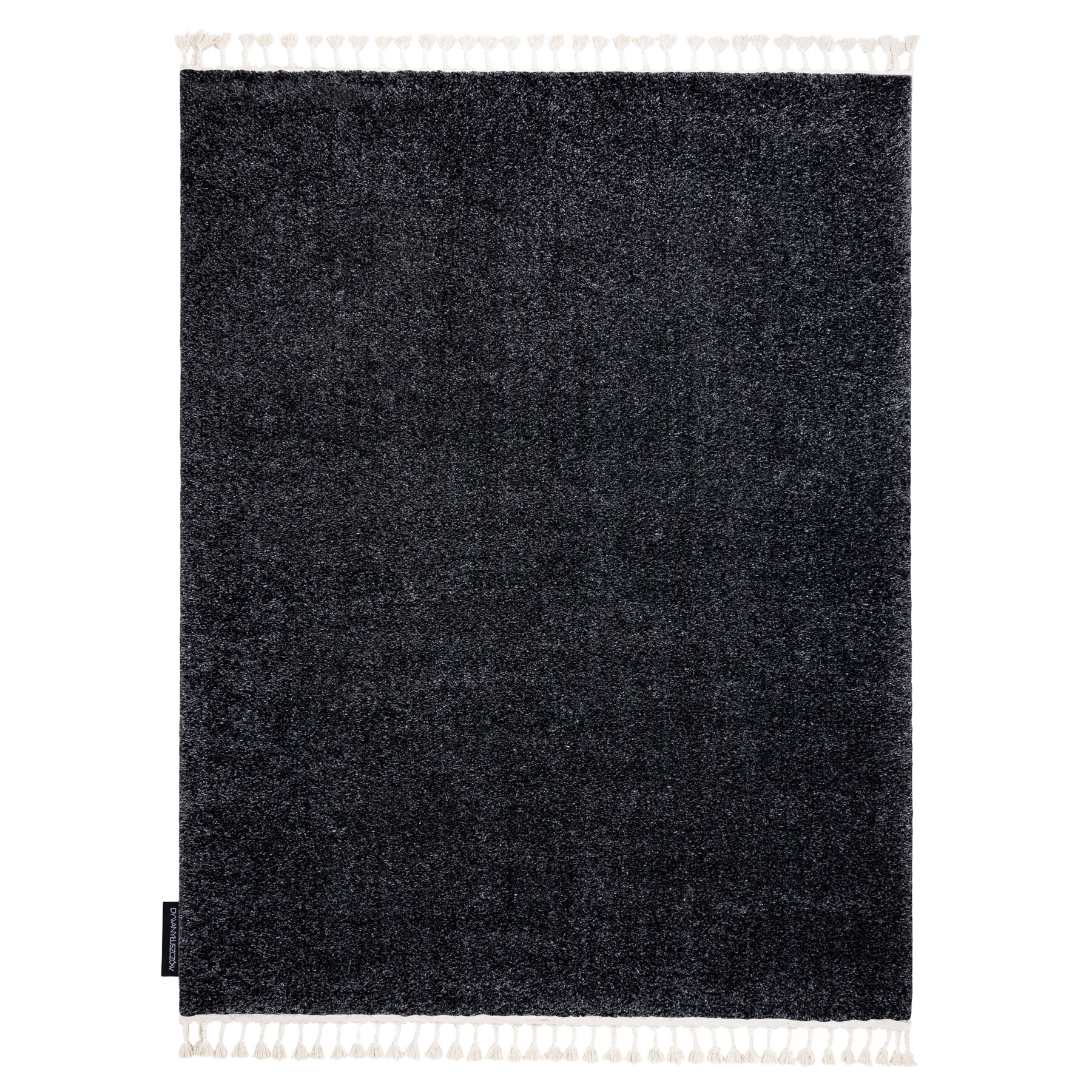 Dywan BERBER 9000 Frędzle berberyjski marokański shaggy szary 200x290 cm