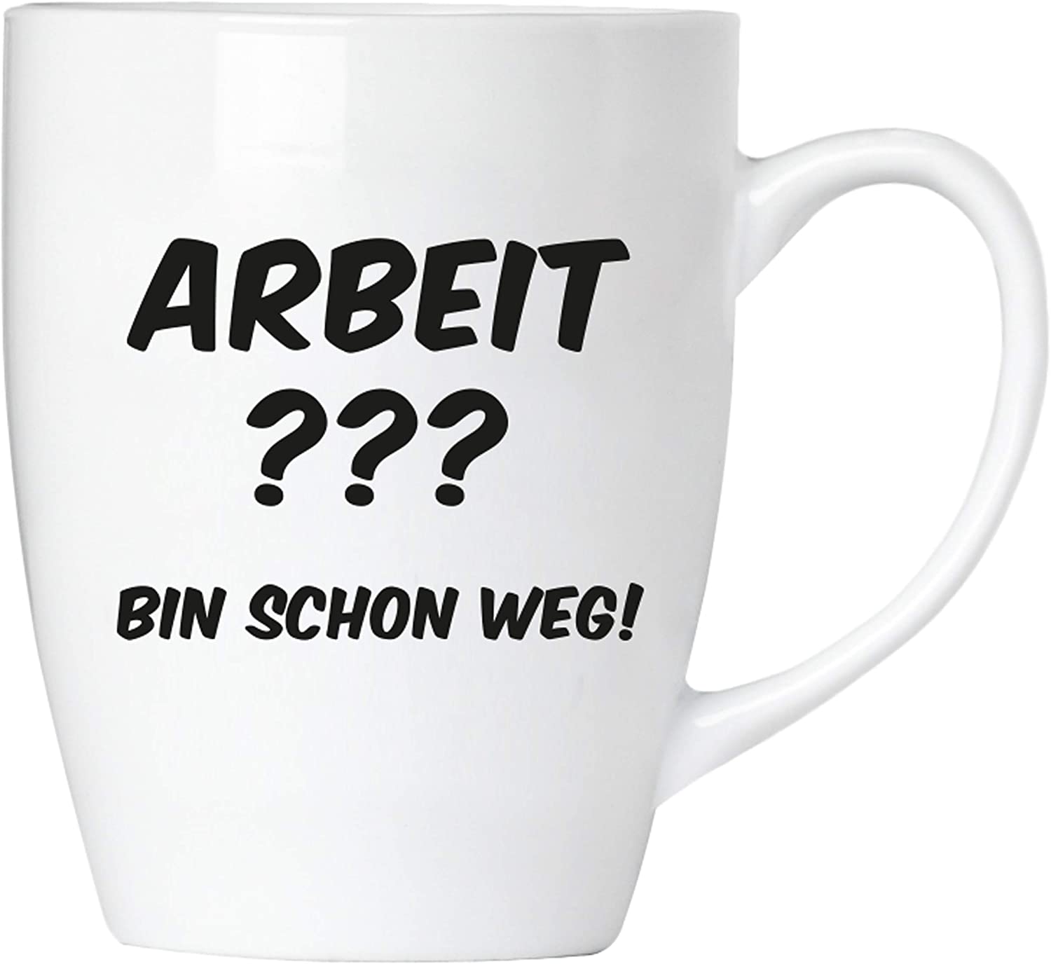 BRUBAKER - Praca??? Już mnie nie ma! - Ceramiczny kubek do kawy - 300 ml - Kubek do kawy
