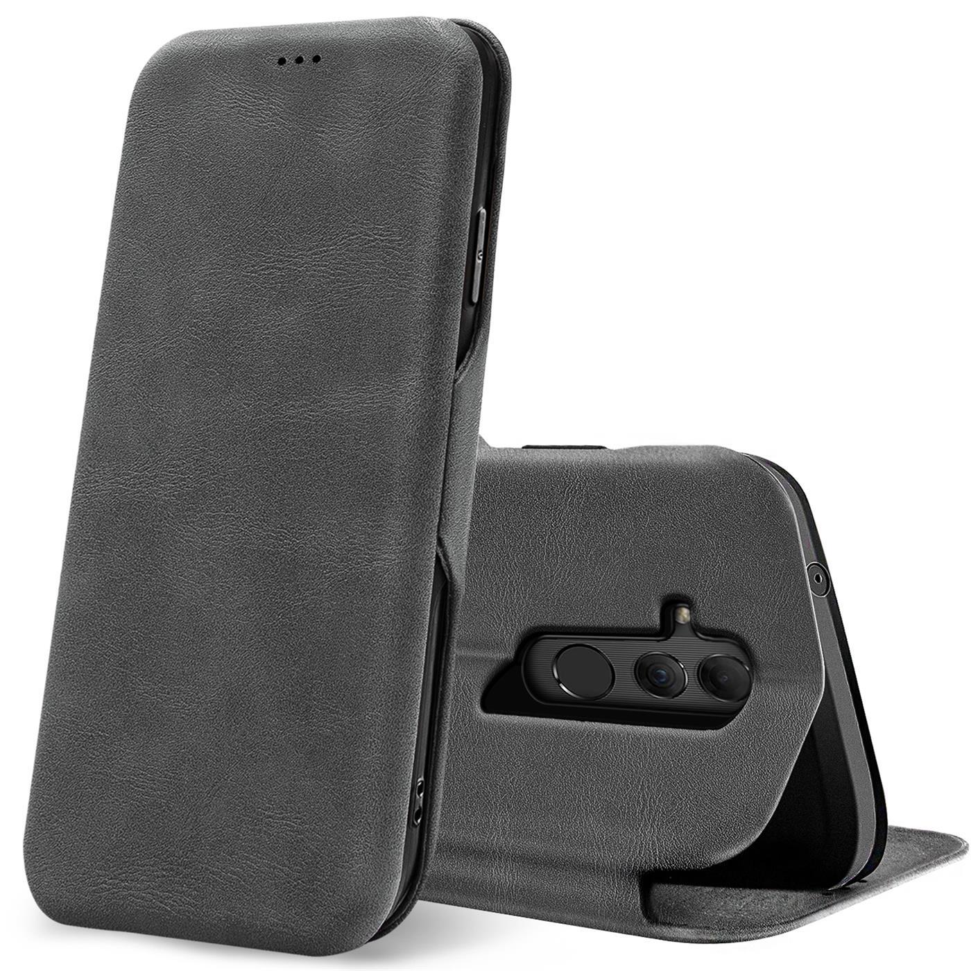 Etui z klapką dla Huawei Mate 20 Lite Etui Book Cover Etui na telefon komórkowy z gniazdem na kartę Etui ochronne Premium