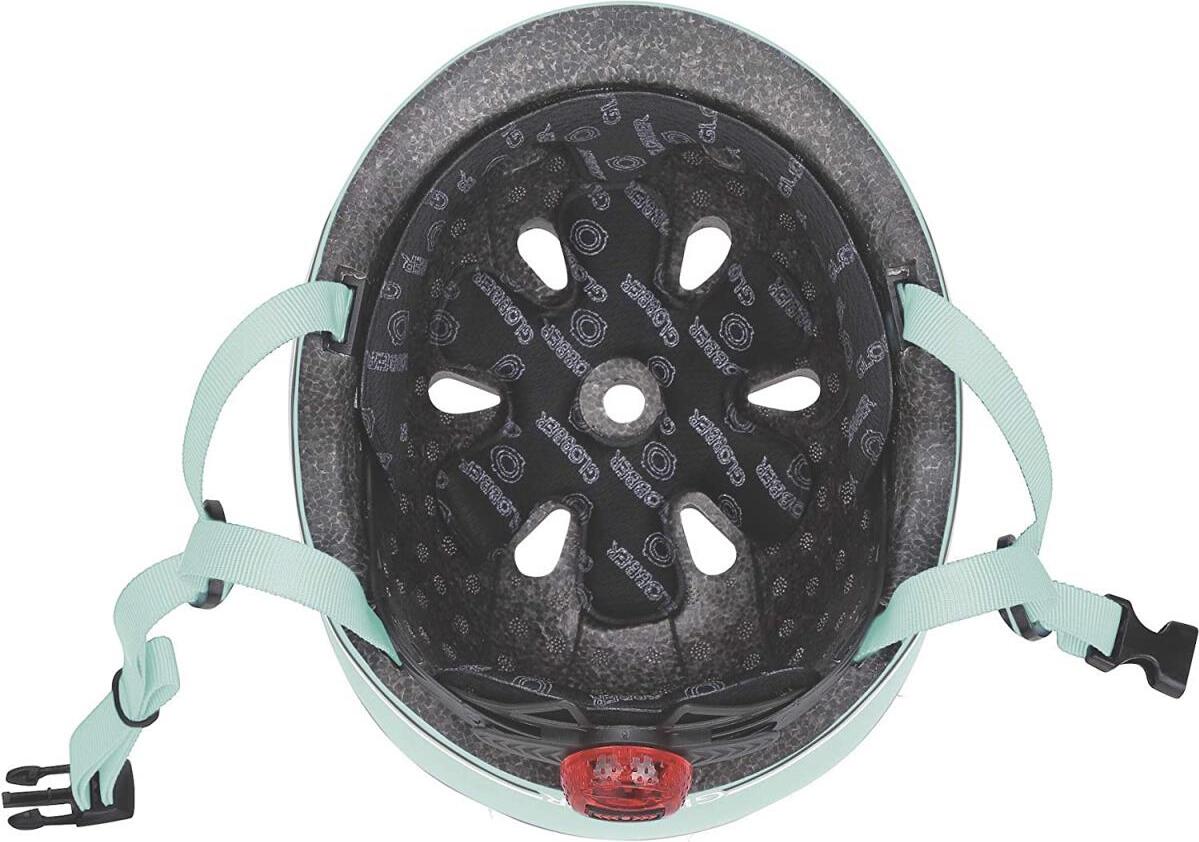 Kask Globber Go Up Lights unisex młodzieżowy XXS/XS 45-51cm dziecięcy kask rowerowy