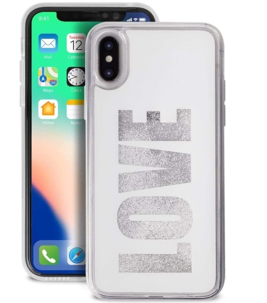 Etui na plecki Aqua Love White do Apple iPhone X/XS