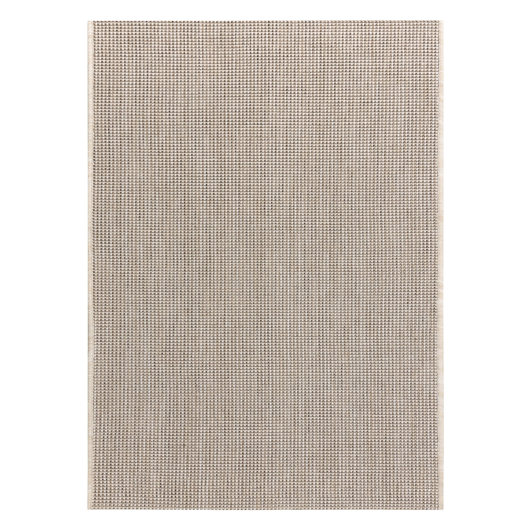 DYWAN SZNURKOWY SIZAL FLOORLUX 20580 gładki, jednolity, jednokolorowy - szampański / taupe beżowy 120x170 cm