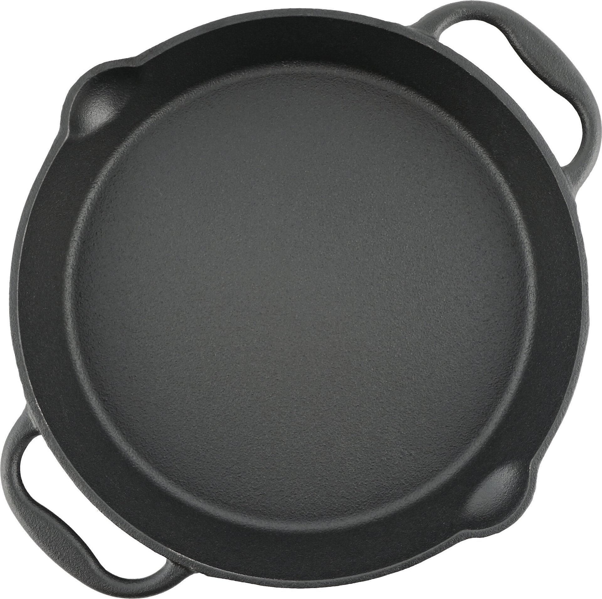 Żeliwna patelnia grillowa BBQ-Toro, Ø 20 cm, żeliwna patelnia do serwowania, termoodporne akcesorium do grilla