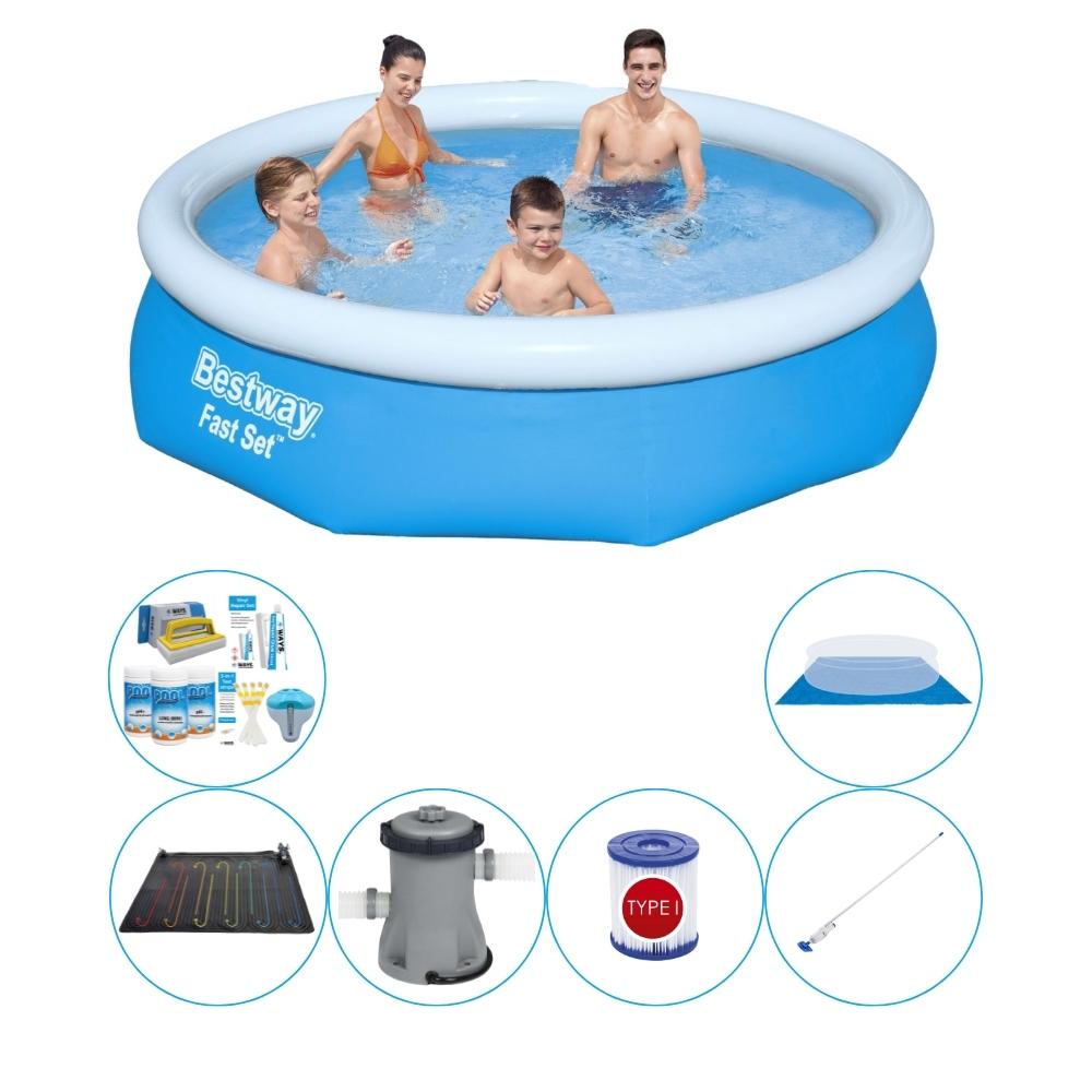 Bestway Fast Set 305x76 cm Rund - 7-teilig - Zestaw basenowy