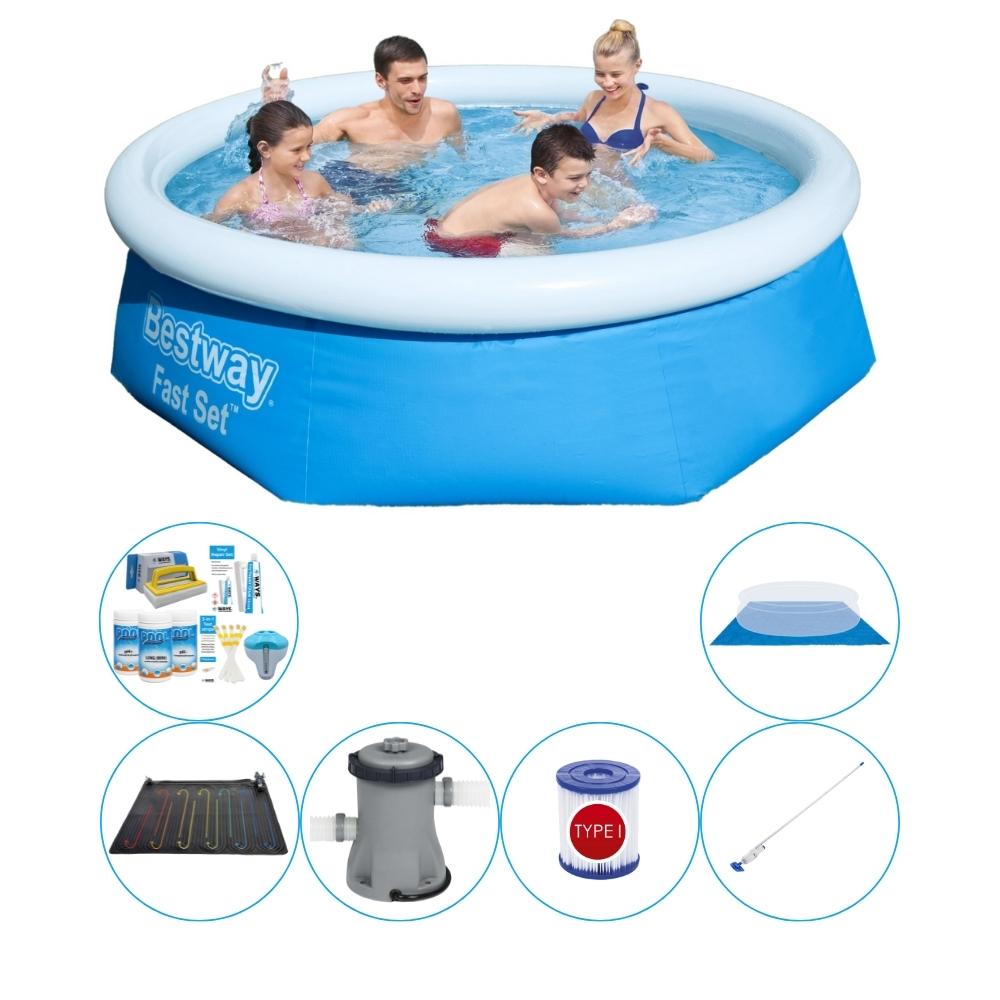 Zestaw basenowy - Bestway Fast Set 244x66 cm okrągły