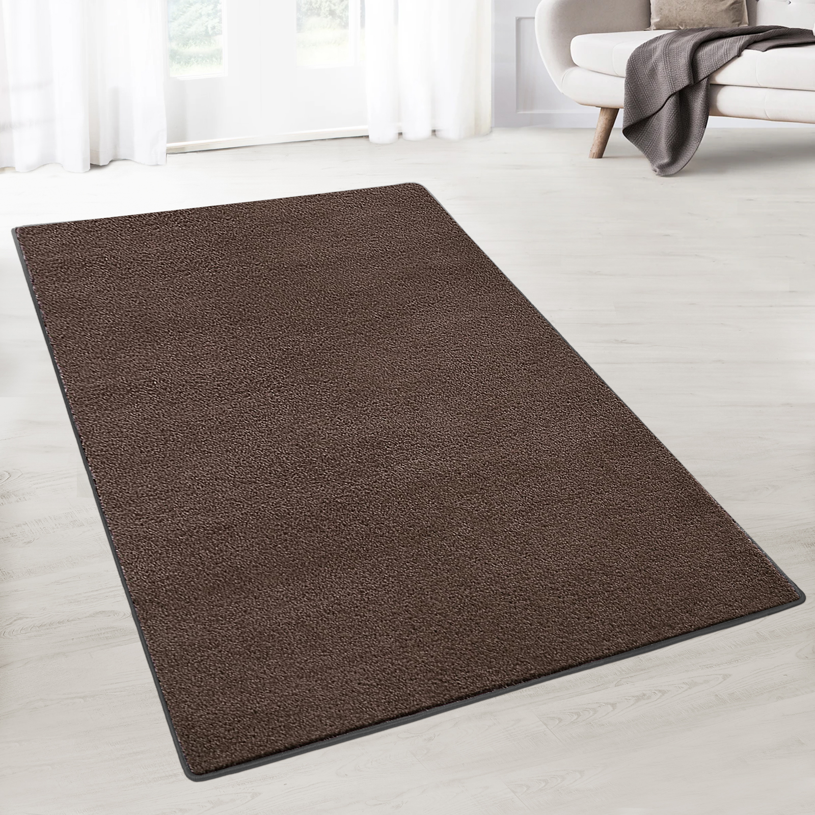 Dywan na wymiar Dynasty Mud 66x100 cm
