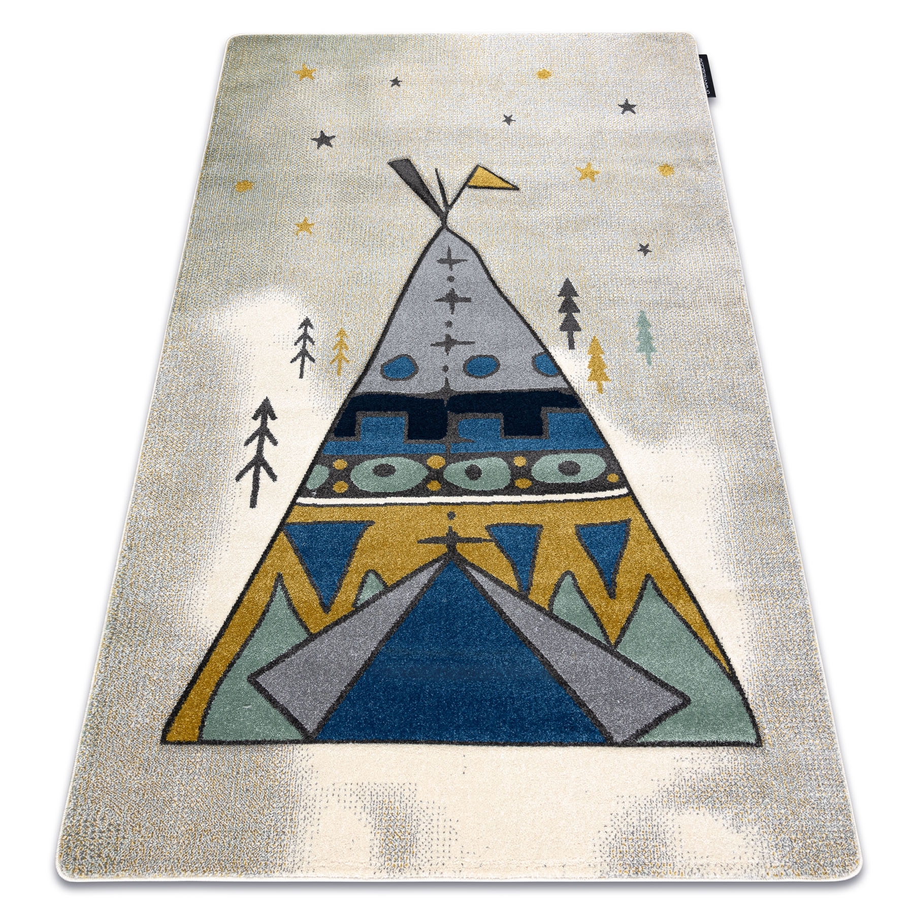 Dywan PETIT TIPI szary 80x150 cm