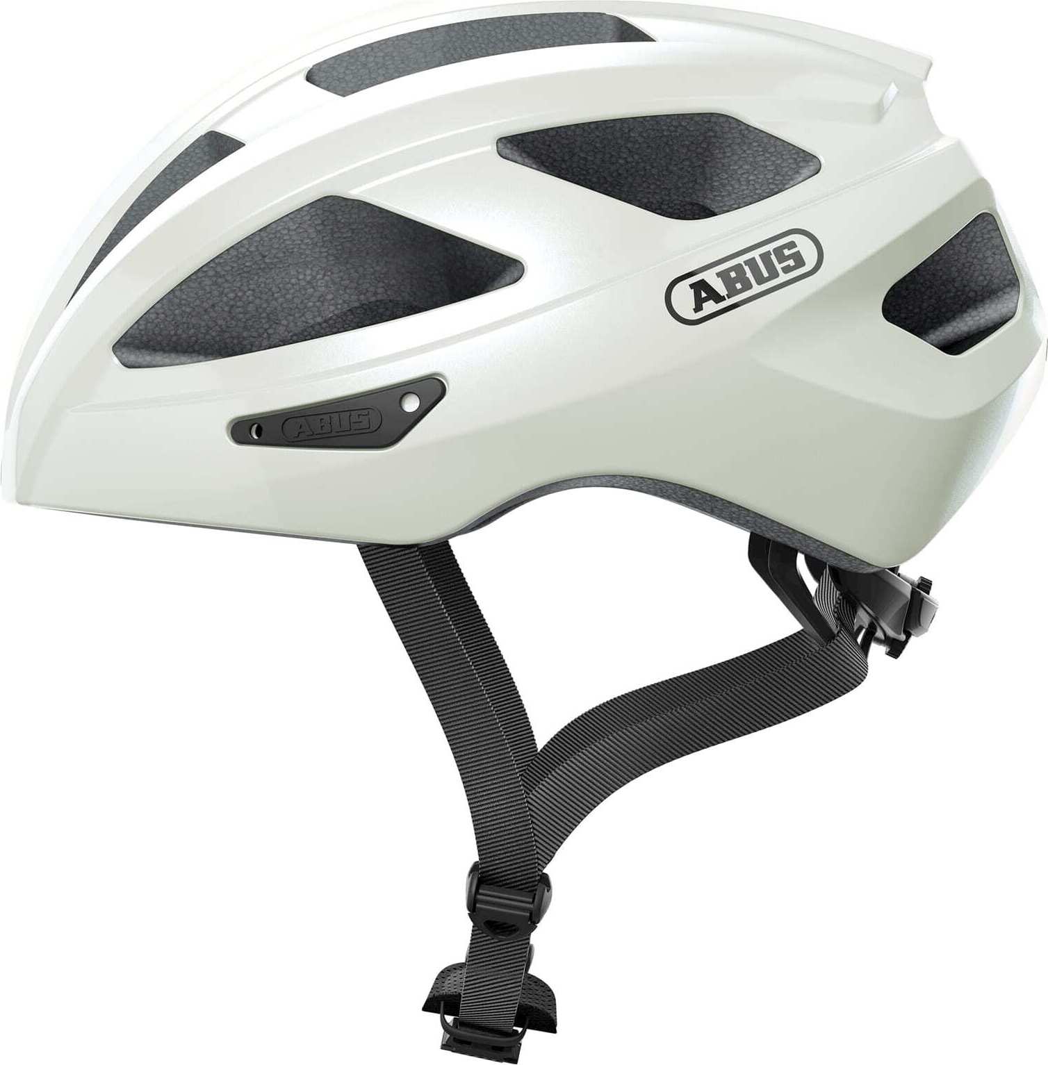 Abus Macator Pearl White M Kask rowerowy