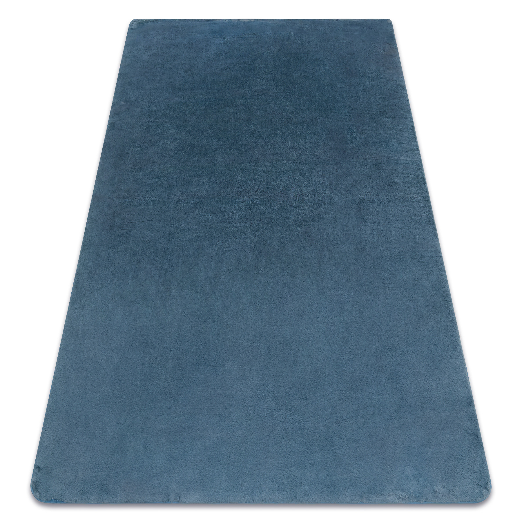 Dywan POSH Shaggy gruby, pluszowy, antypoślizgowy, do prania niebieski 80x150 cm