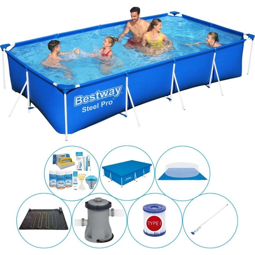 Zestaw basenowy - Bestway Fast Set 400x211x81 cm okrągły