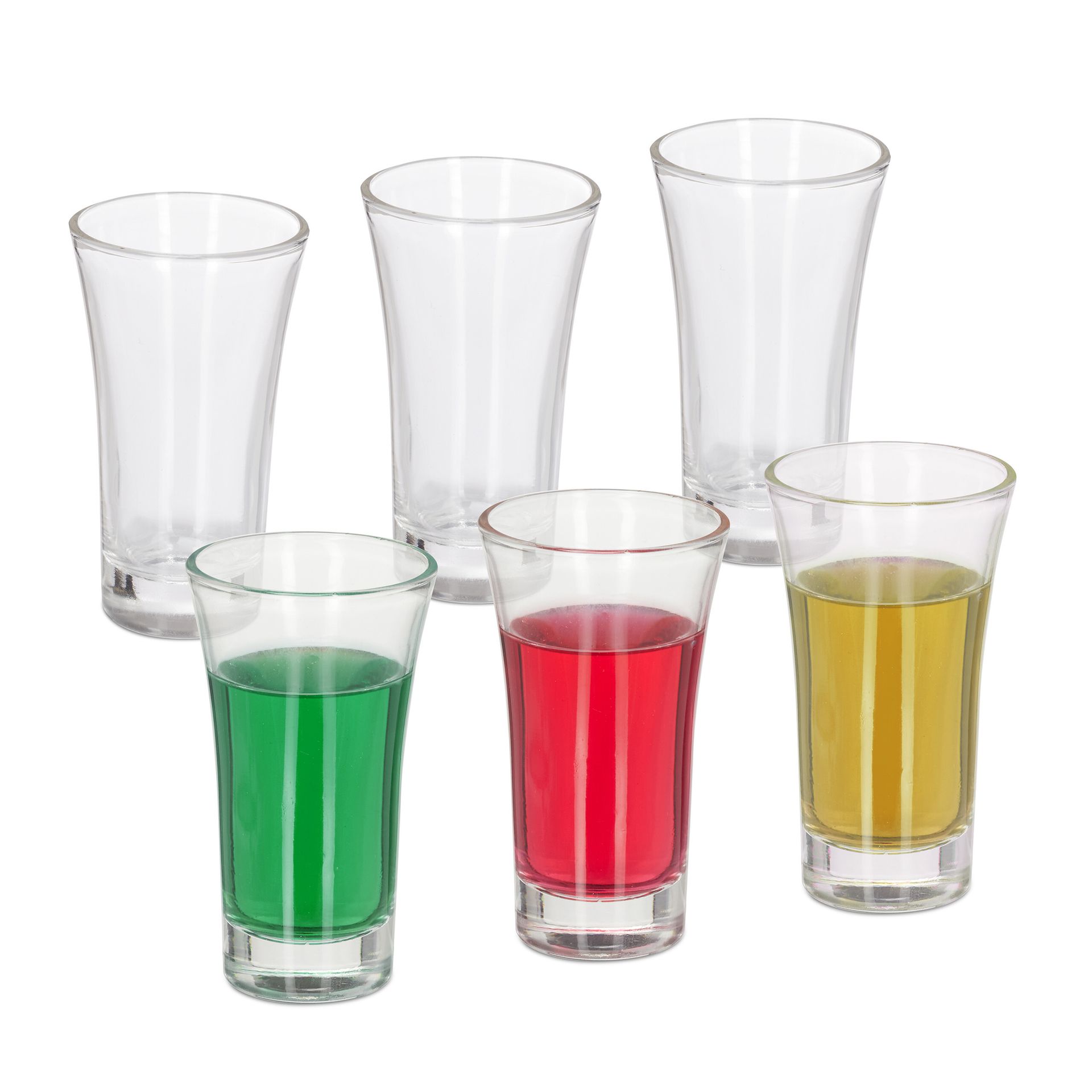 relaksacyjne kieliszki do shotów w zestawie 6 sztuk