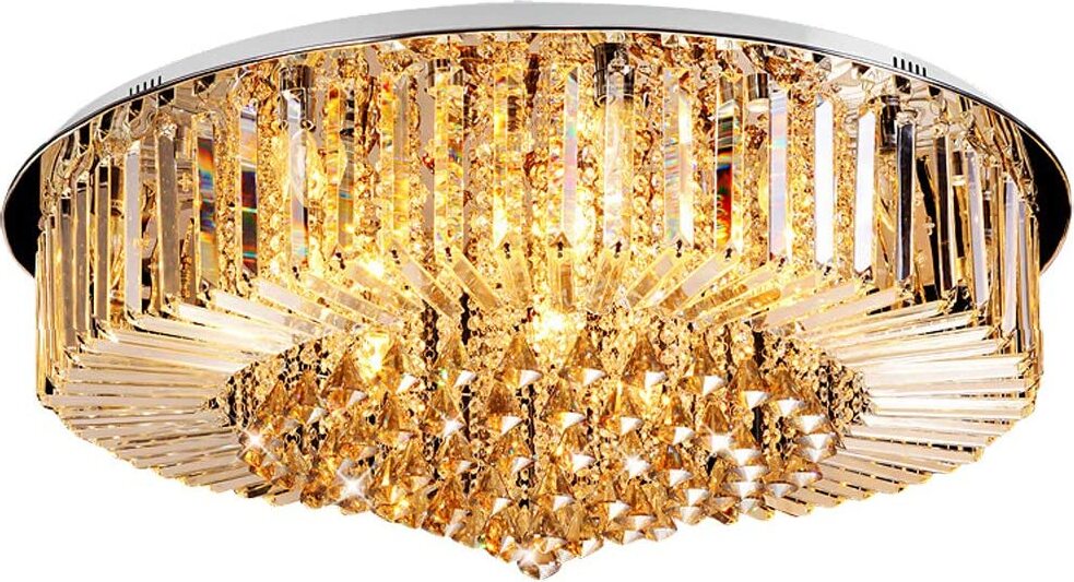 Żyrandol kryształowy szklany raindrop lampa sufitowa Crystal E14 sufitowa lampa wisząca do salonu sypialnia