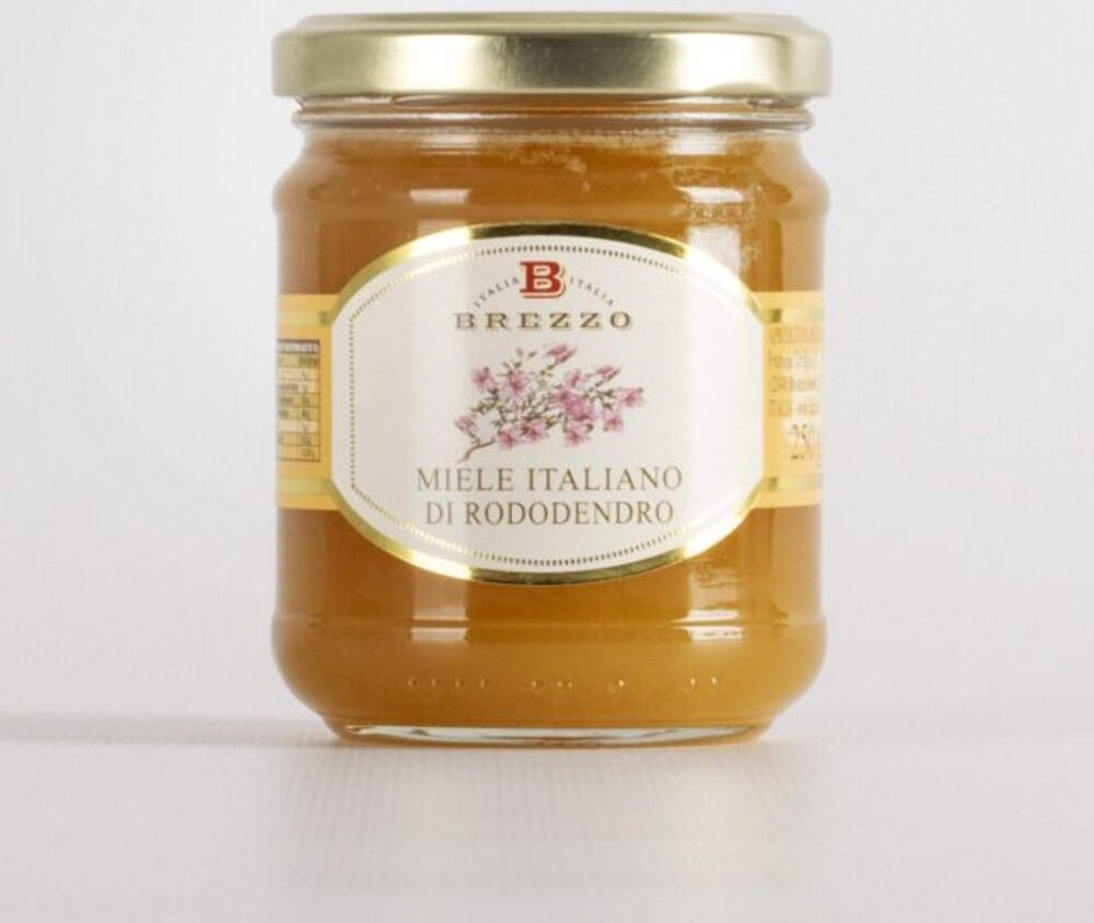 Włoski miód z kwiatów rododendronu, 250 g / Brezzo