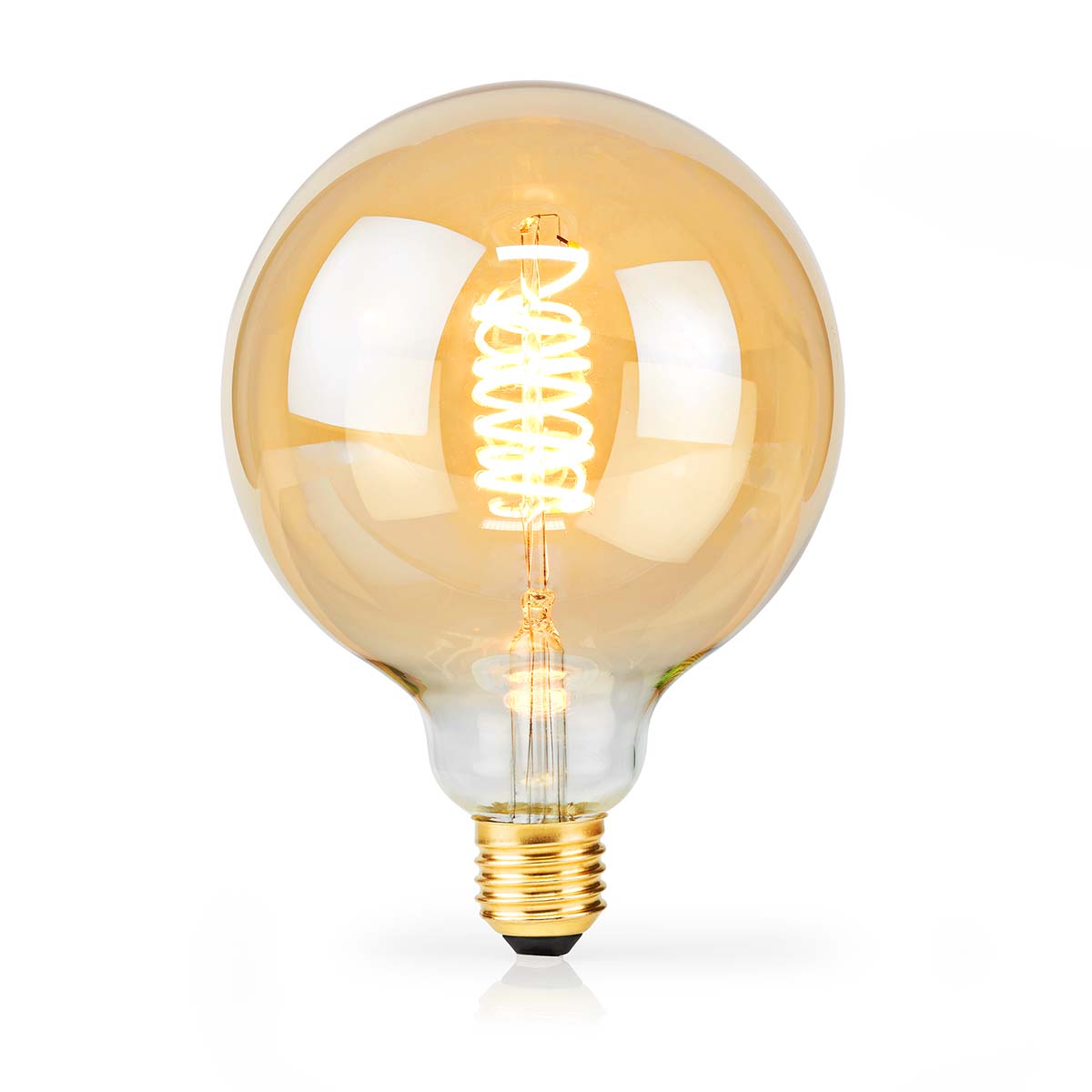 Nedis Lbde27G125Gd Żarówka Led E27 G125 3,8 W 250 Lm 2100 K Bardzo ciepła biel Liczba żarówek w opakowaniu: 1 szt