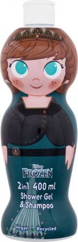 Frozen Żel pod prysznic Anna 2w1 Żel pod prysznic i szampon 3D dla dzieci 400 - Disney