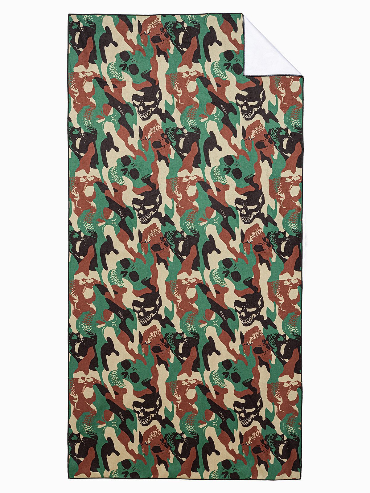 Ręcznik kąpielowy Ombre Clothing Katarin w kamuflażu - 89x182