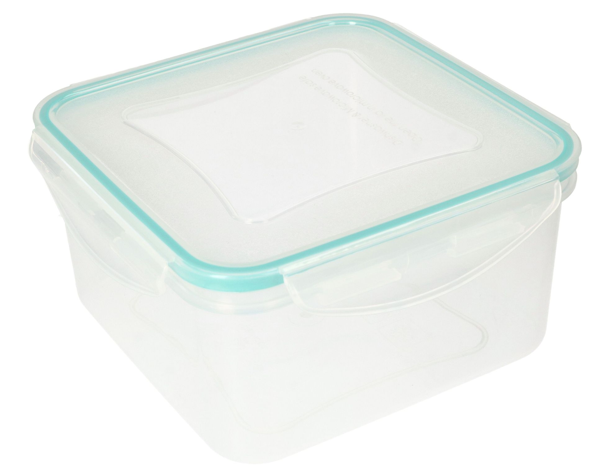 KOTARBAU® Lunchbox kwadratowy plastikowy pojemnik na żywność o pojemności 2 litrów
