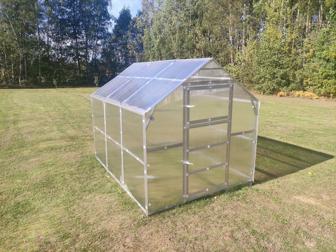Szklarnia KLASIKA BERNARD 2,35x3 m z poliwęglanem 6 mm