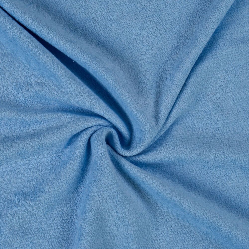 Kvalitex Prześcieradło frotte jasnoniebieskie 100x200cm