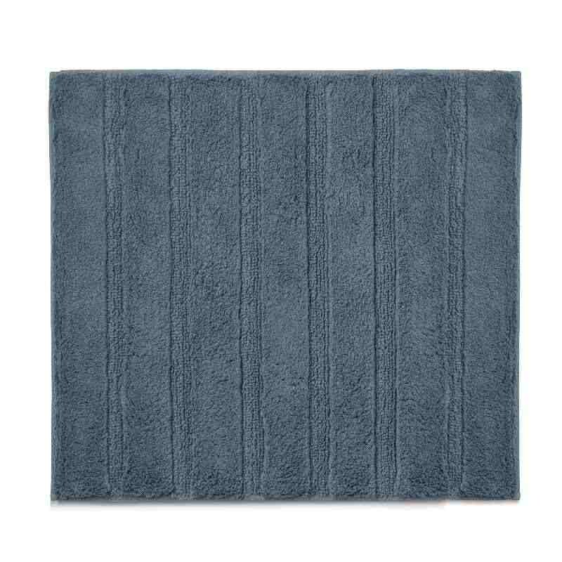 KELA Dywanik łazienkowy Megan 100% bawełna dymny niebieski 65,0x55,0x1,6cm KL-24700