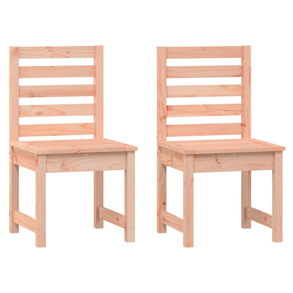 vidaXL Krzesła ogrodowe 2 szt. 50x48x91,5 cm lite drewno daglezja zielona