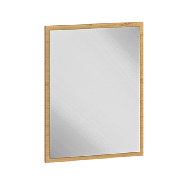 Lustro na ścianę BEDA – dąb artisan