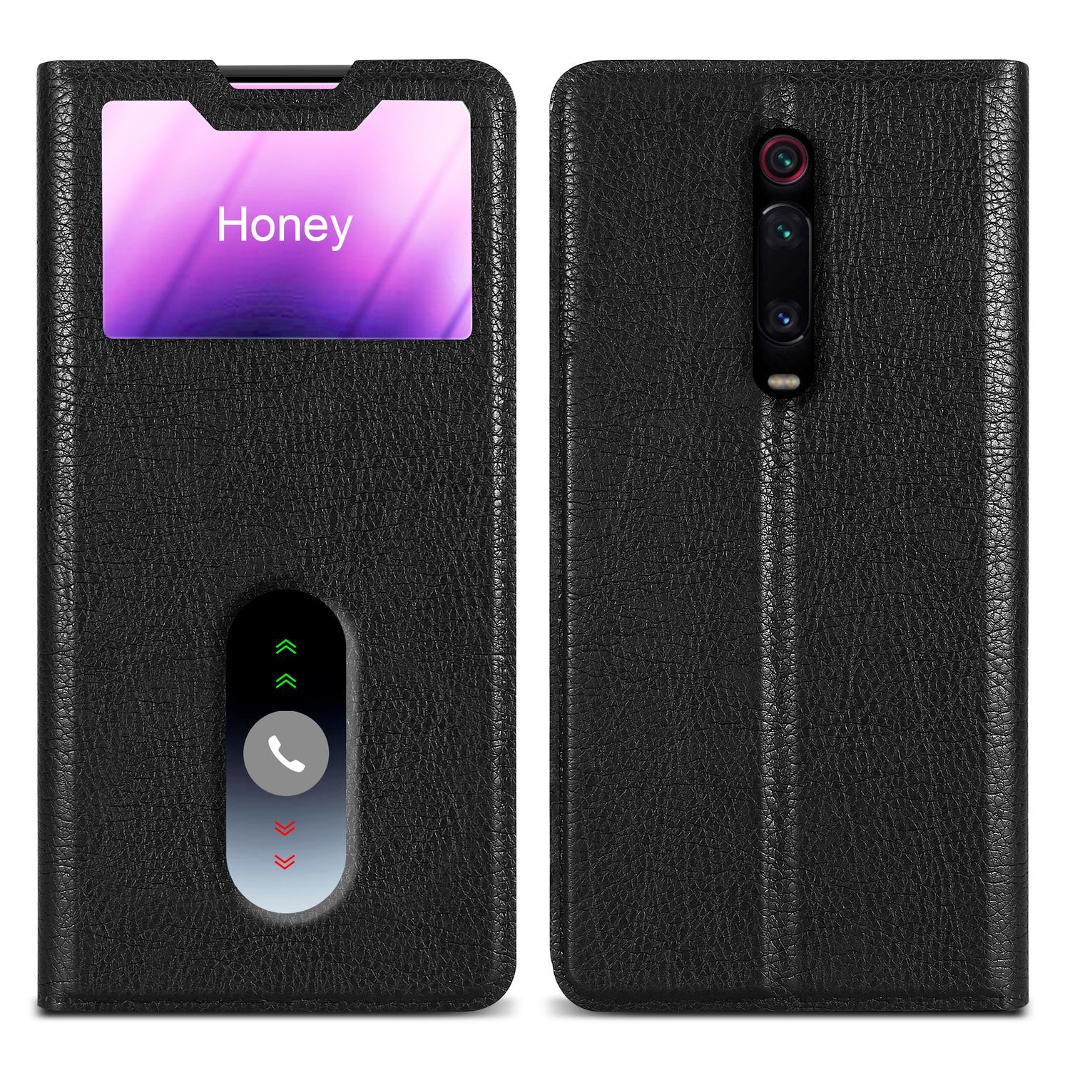 Etui ochronne Cadorabo do Xiaomi Mi 9T / Mi 9T PRO / RedMi K20 / RedMi K20 PRO w kolorze czarnym etui na telefon komórkowy etui książkowe