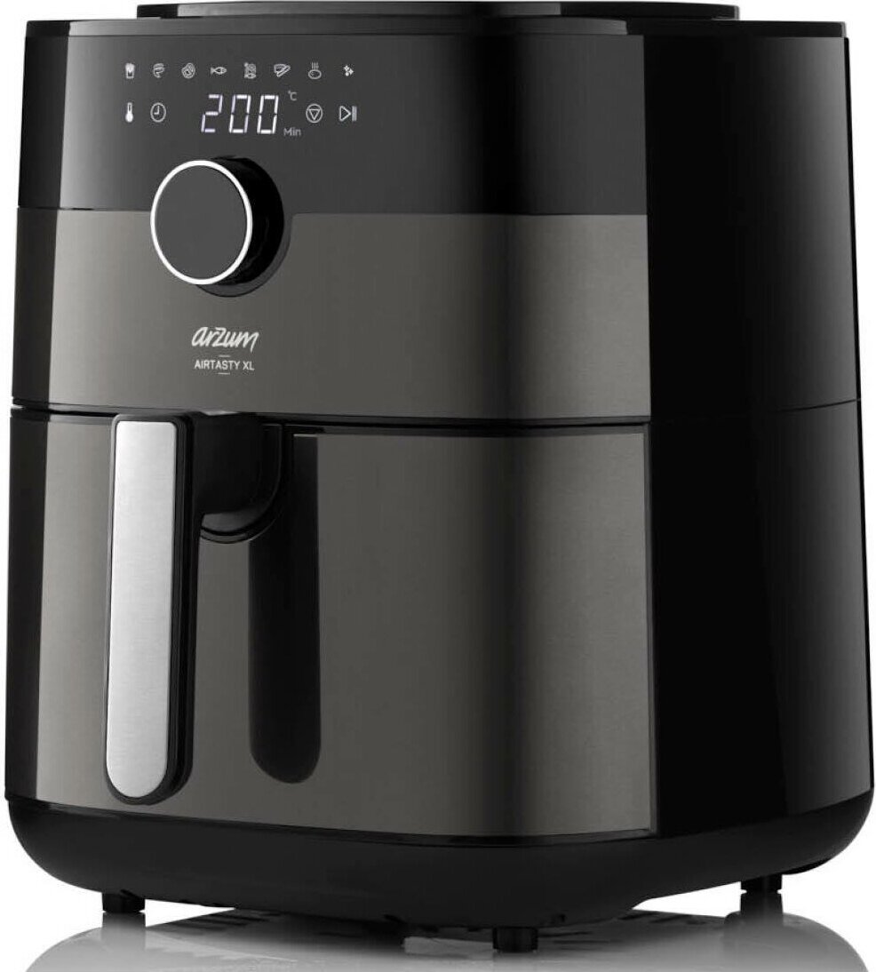 Arzum AR2074 Airtasty Hot Air Fryer Czarny/Srebrny