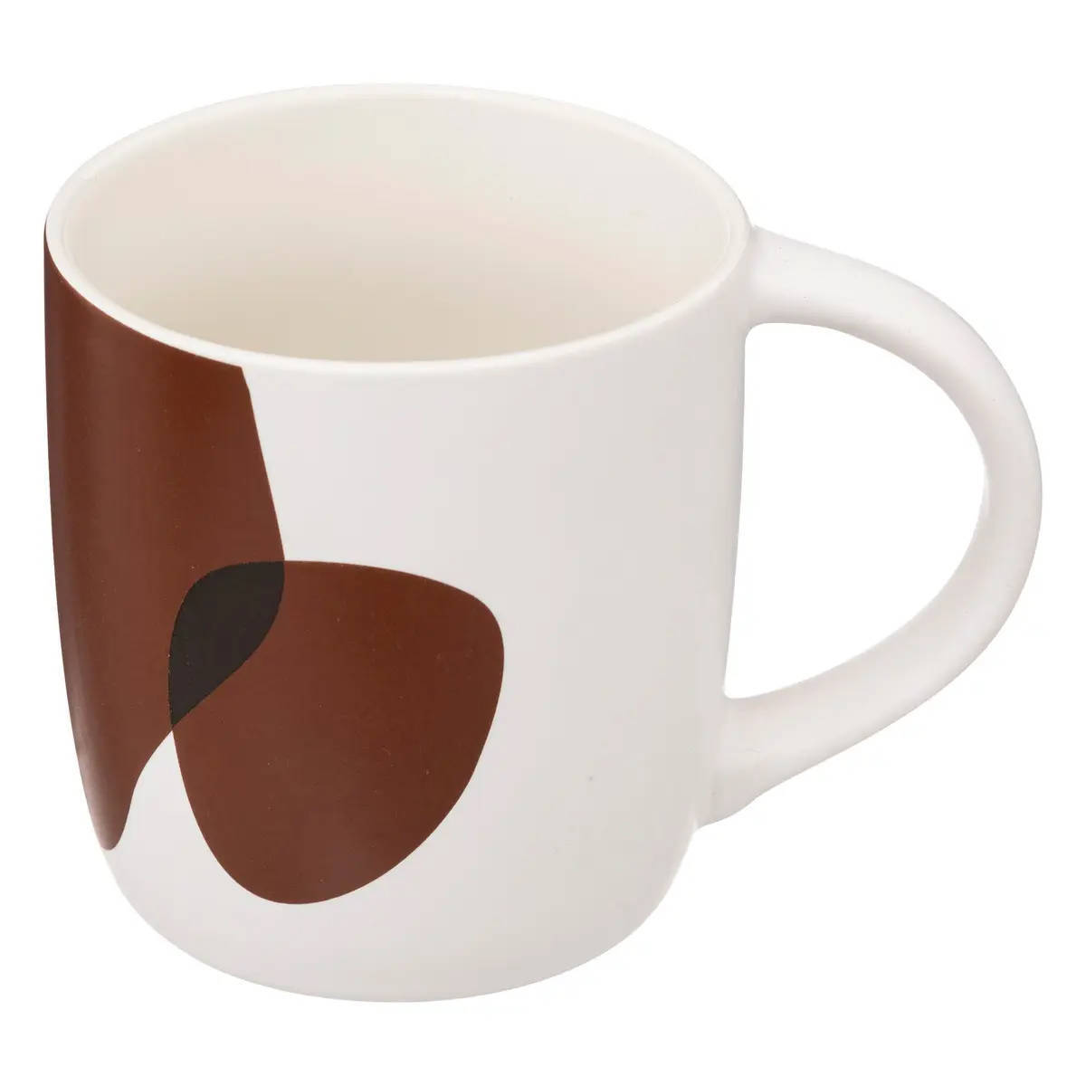 Kubek na herbatę OLME, porcelanowy, duże ucho, 350 ml