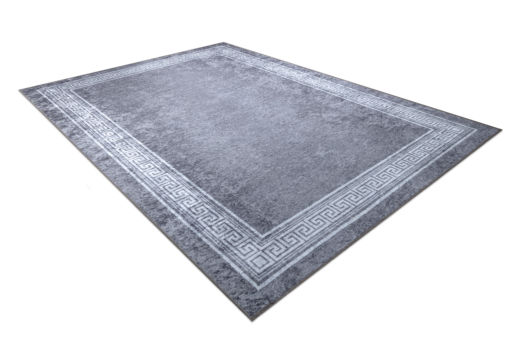 Dywan do prania MIRO 51317.807 Ramka, grecki antypoślizgowy - szary 200x290 cm