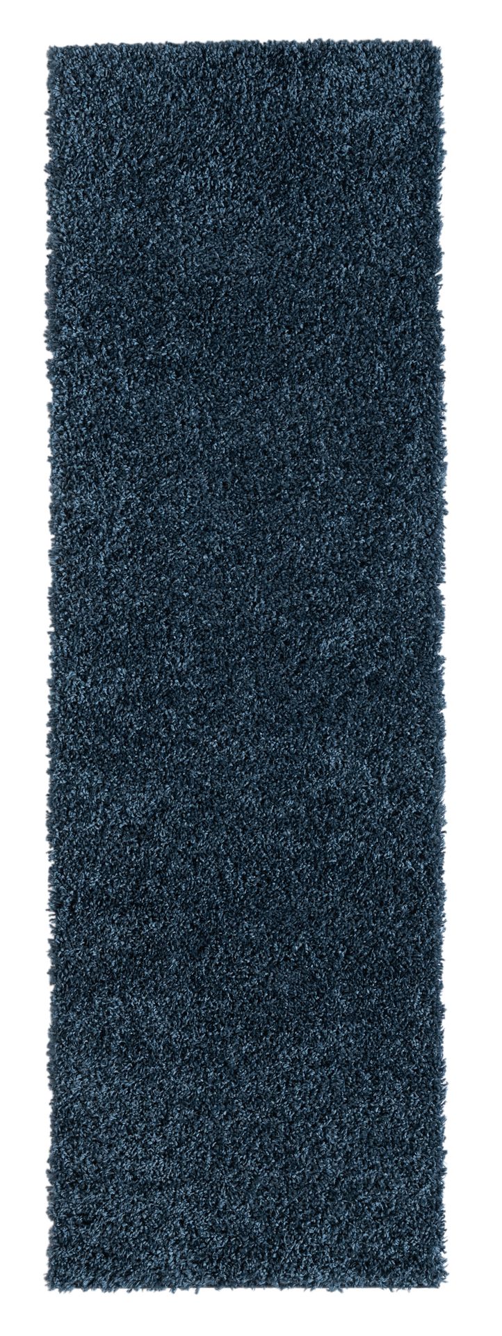 Dywan MY-RUG, dywan z wysokim włosiem Shaggy Star, 250x80, niebieski, lekko błyszczący, wyjątkowo puszysty, bieżnik