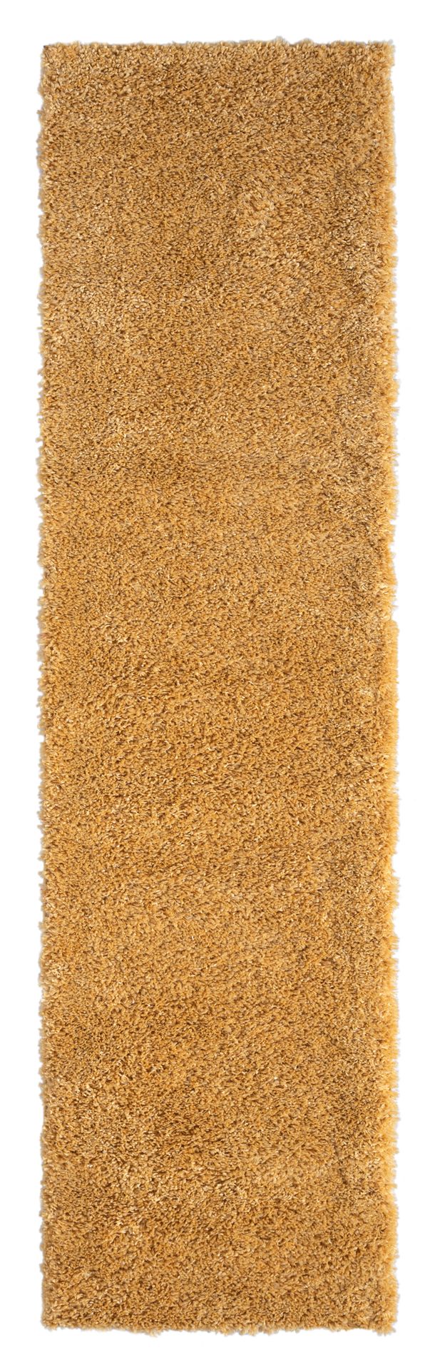 Dywan MY-RUG, dywan z wysokim włosiem Shaggy Star, 300x80, żółty, lekko błyszczący, wyjątkowo puszysty, bieżnik
