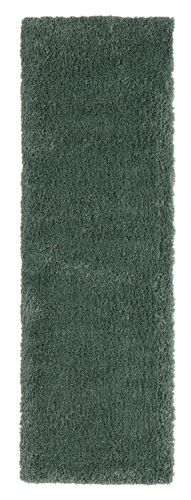 Dywan MY-RUG, dywan z wysokim włosiem Shaggy Star, 250x80, zielony, lekko błyszczący, wyjątkowo puszysty, bieżnik