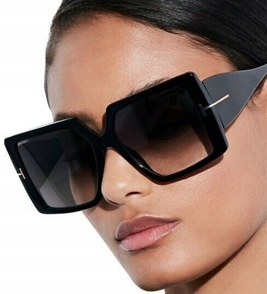 Damskie okulary przeciwsłoneczne - Nowoczesne, wysoce dekoracyjne kokardki - Stylowa moda - Lekko przyciemniane okulary przeciwsłoneczne - Ochrona UV400 - Kształt Flyback - Materiał z tworzywa sztucznego