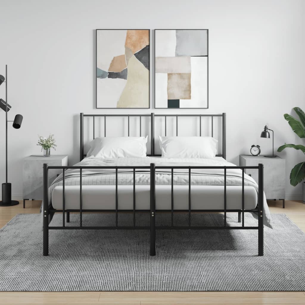 vidaXL Szafki nocne 2 szt. Beton szary 40x40x50 cm Materiał drewnopochodny - Stolik nocny - Szafki nocne - Szafa - Szafka nocna