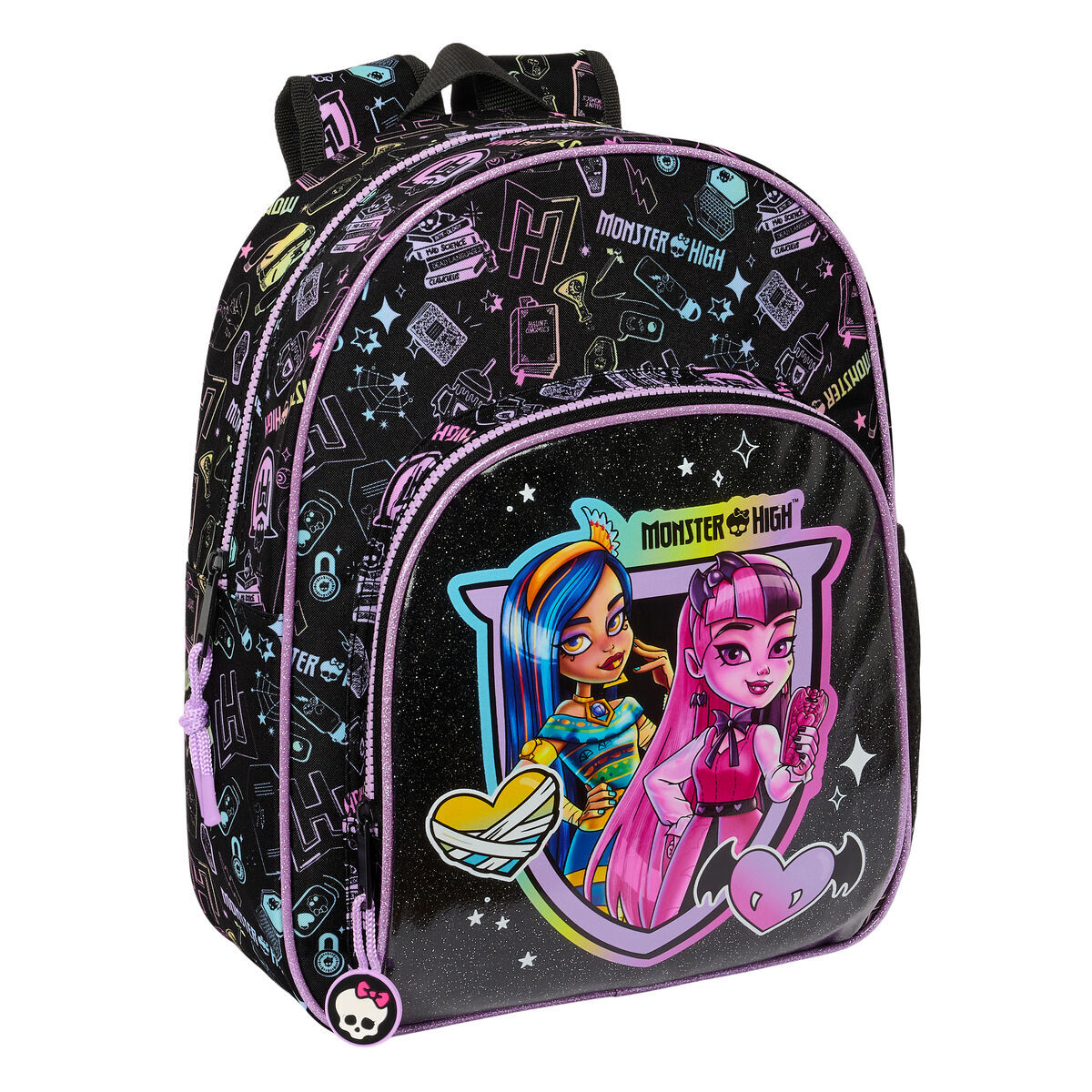 Plecak dziecięcy Monster High czarny 28 x 34 x 10 cm
