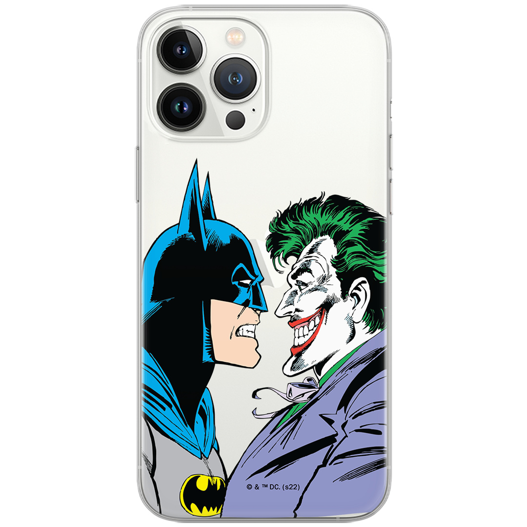 Etui do Apple IPHONE 6 PLUS Batman i Joker 005 DC Nadruk częściowy Przeźroczysty