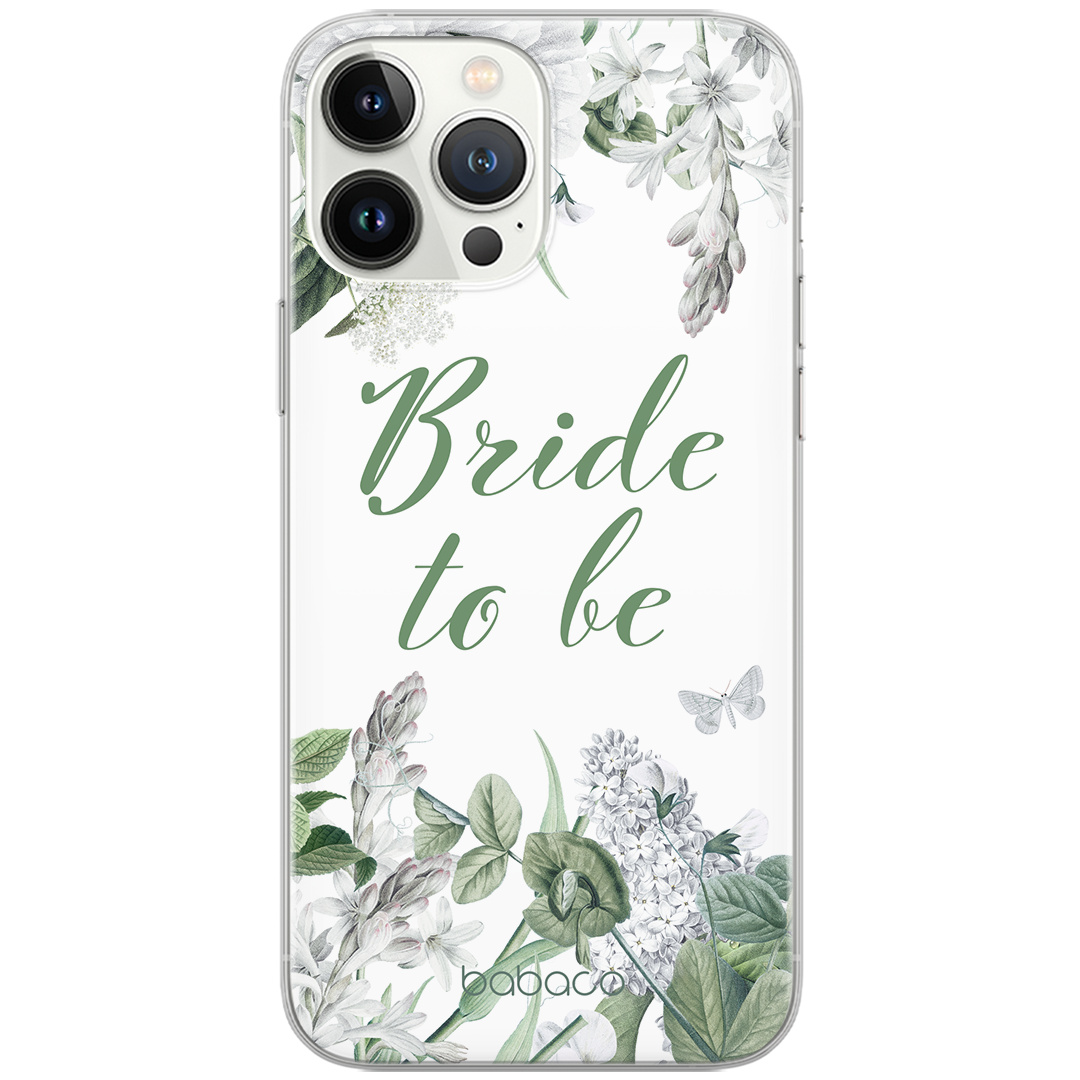Etui do Samsung A34 5G Bride to be 005 Babaco Nadruk pełny Biały