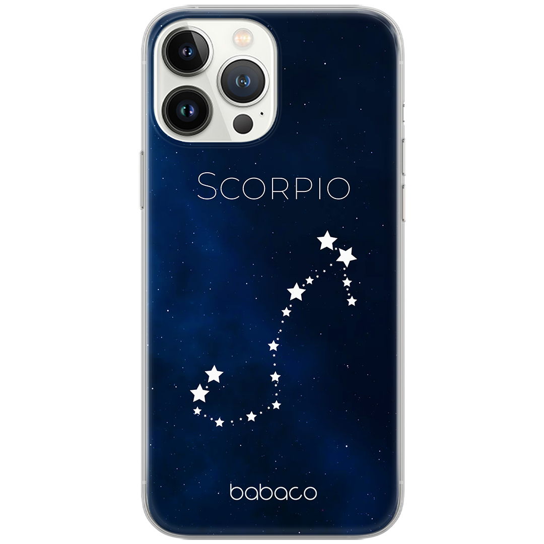 Etui do Samsung A54 5G Zodiac Constellation 008 Babaco Nadruk pełny Granatowy