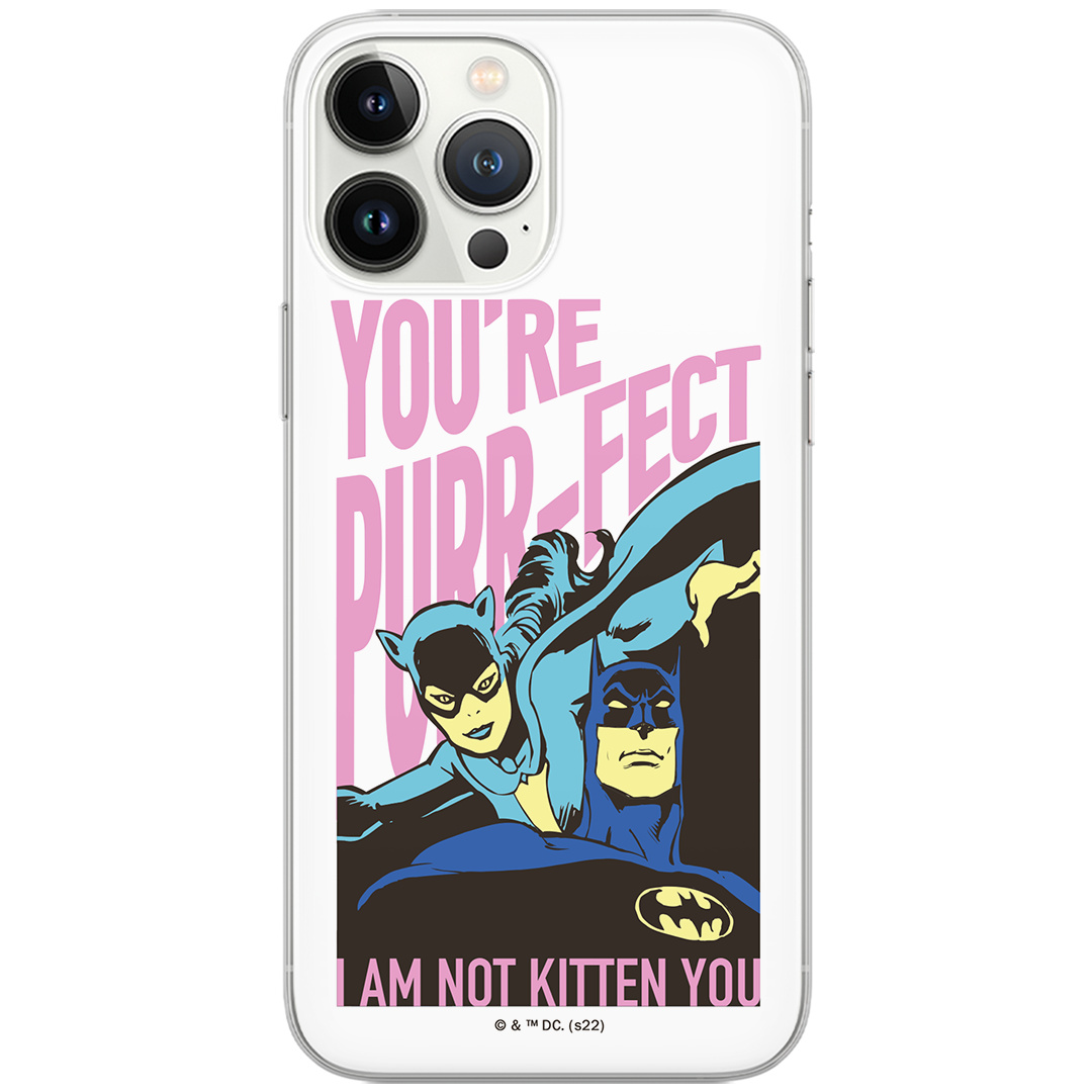 Etui do Samsung S10 Lite/A91 Batman 067 DC Nadruk pełny Biały