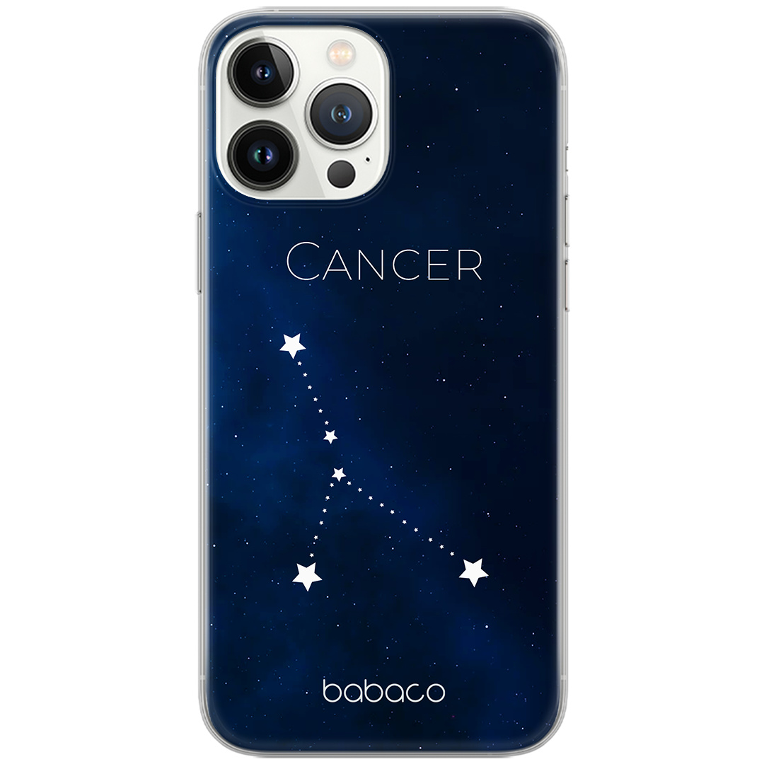 Etui do Samsung S23 ULTRA Zodiac Constellation 004 Babaco Nadruk pełny Granatowy