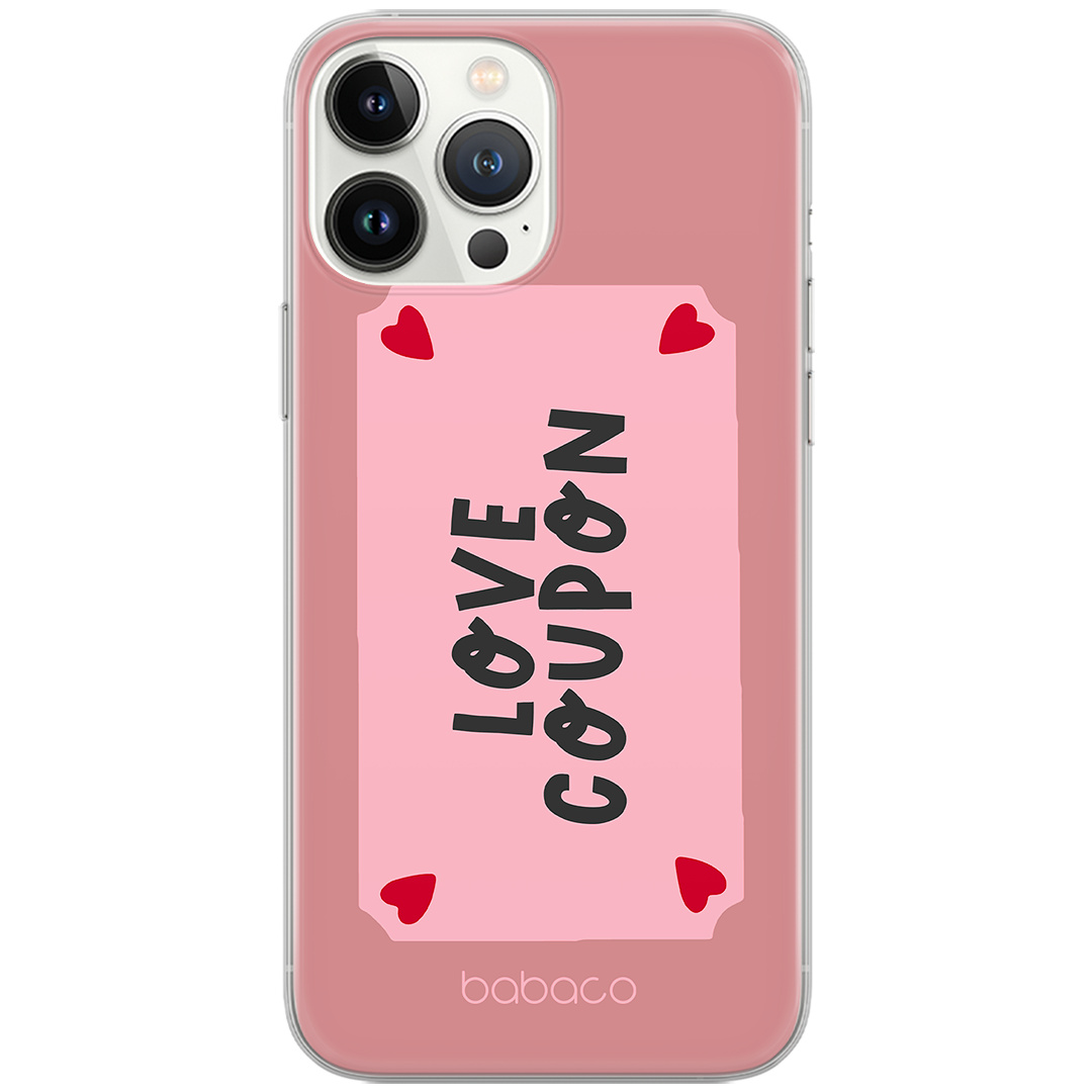 Etui do Samsung S23 ULTRA Love Coupon 001 Babaco Nadruk pełny Różowy