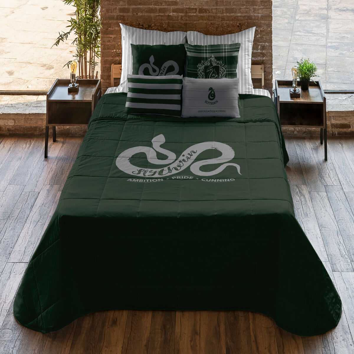 Kołdra Harry Potter Slytherin Coloured 250 g/m² 280 x 270 cm 280 x 4 x 270 cm King size
