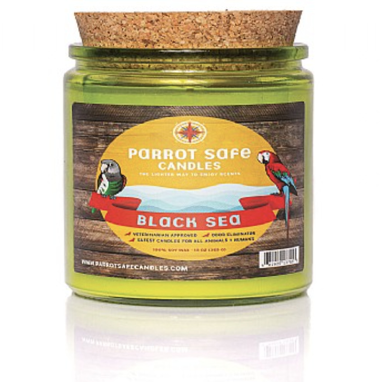 Parrot Safe Candles - Black Sea - Bezpieczna świeca zapachowa dla papug o zapachu kwiatu kaktusa i jadeitu