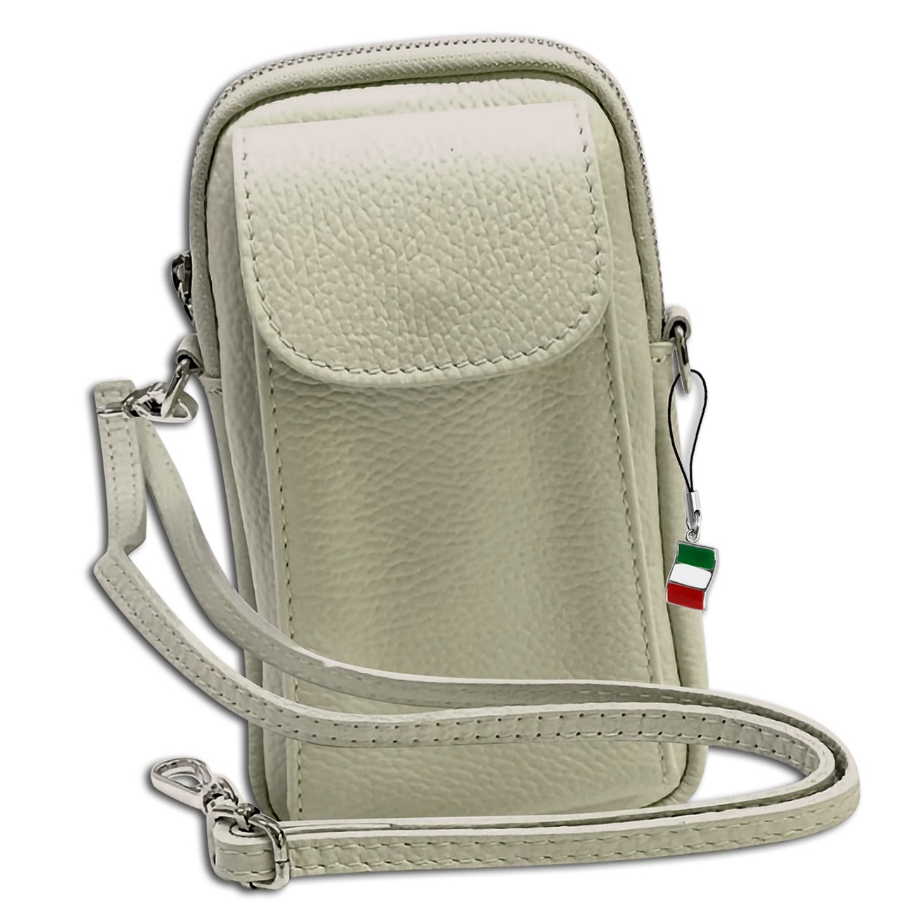 Wielokolorowy skórzany plecak miejski Florence z zamkiem błyskawicznym OTF827I