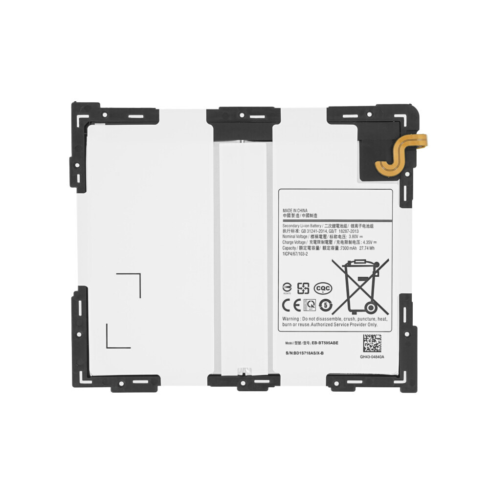 Bateria Samsung Galaxy Tab A 10.5 SM-T590 SM-T595 EB-BT595ABE Bateria zastępcza